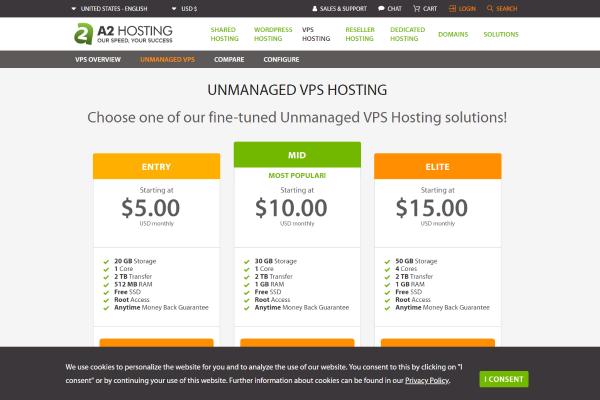 Top Free VPS Trial No Credit Card Required 2023: A2 Hosting